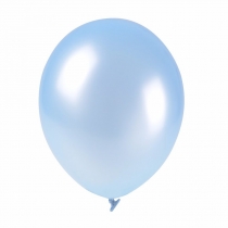 Metalni baloni 28cm 100 kom Nebeskoplavi